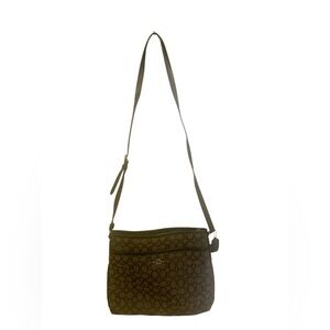 🖤 Authentic COACH Signature Canvas Crossbody Bag